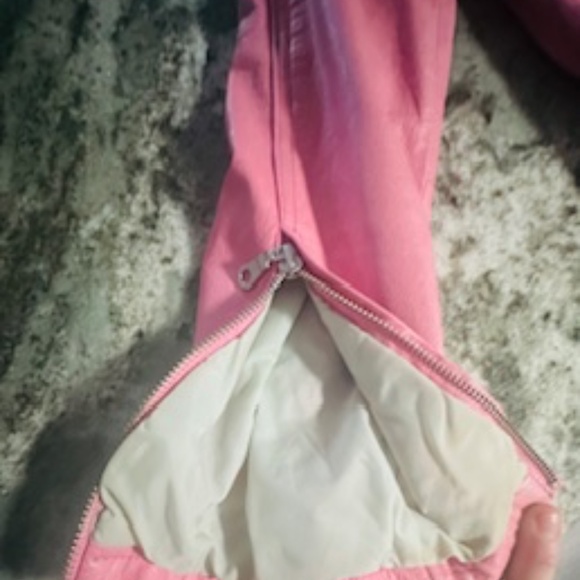Vintage Wilsons Leather Pink Jacket (S) - Picture 9 of 16
